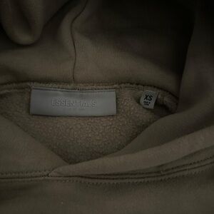 Fear of God Essentials Brown Hoodie